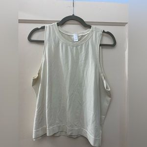 Avocado Go To Tank Super Soft Muscle Cropped Tank sz M